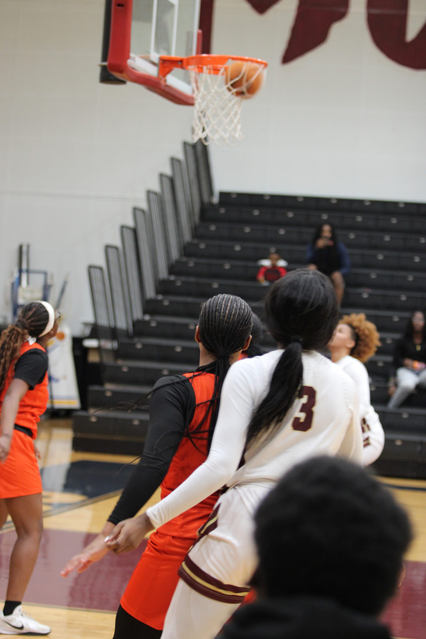 Jakayla Johnson drills the clutch corner 3 in the fourth quarter