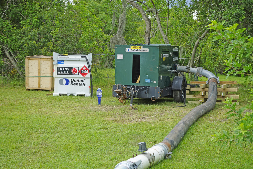 Pump station at Christ International Church at 1250 Piedmont Wekiva Road