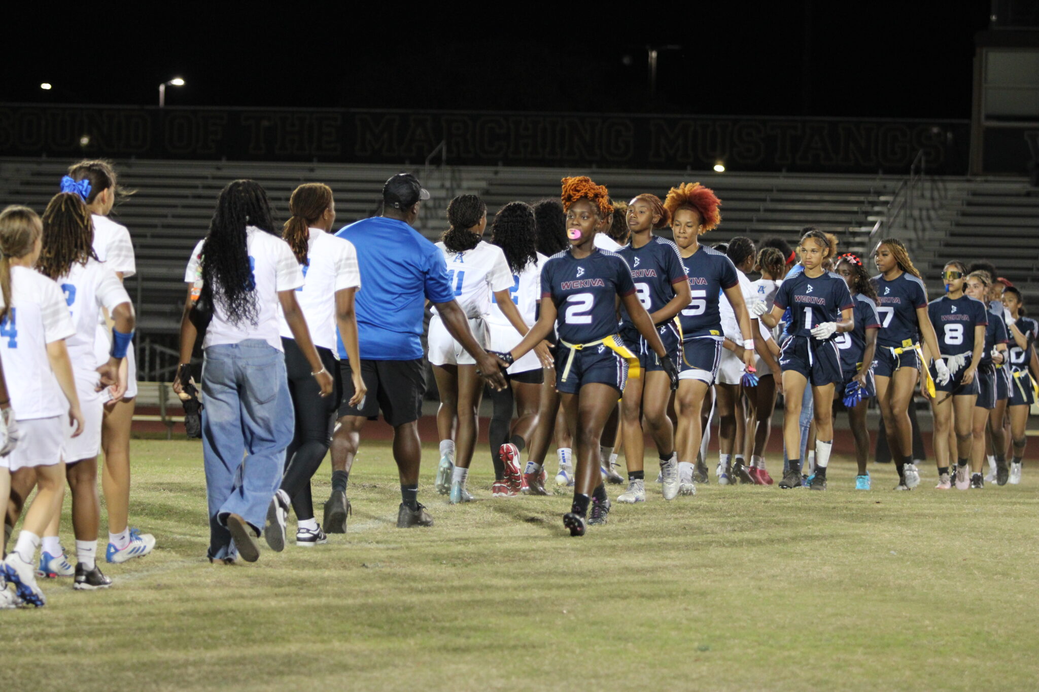 Apopka and Wekiva shake hands postgame
