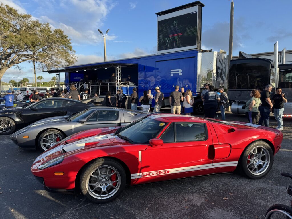 The event drew hundreds of cars and some 1,000 people on Saturday.