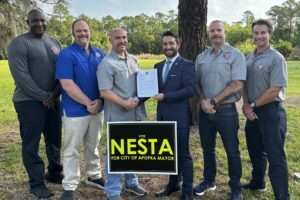 Firefighters union, Commissioner-elect Baron endorse Nesta 