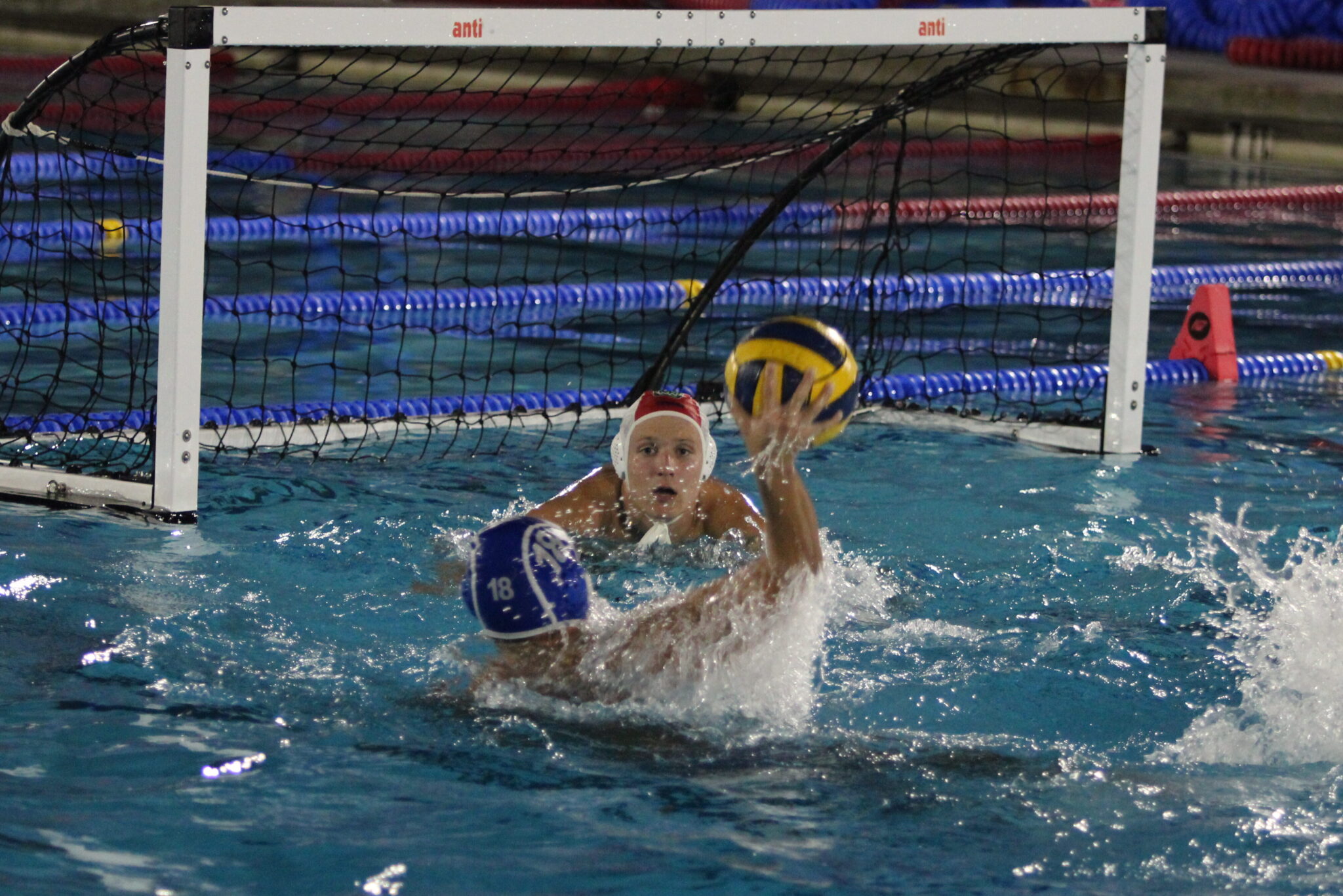 Isaac Sanchez whips in a goal in a one-on-one with the Windermere goalkeeper