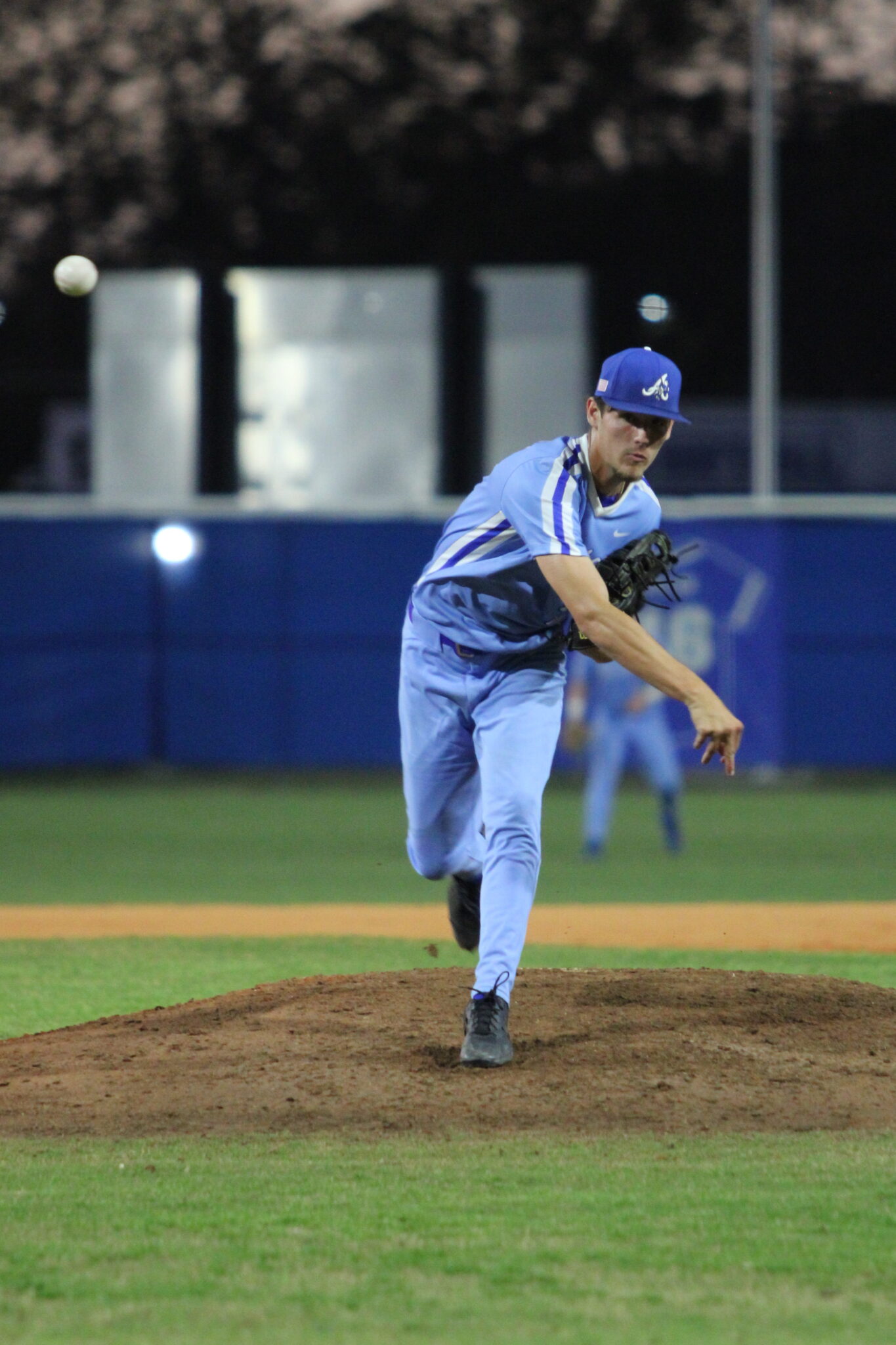 JD Edge whips in the pitch against Wekiva