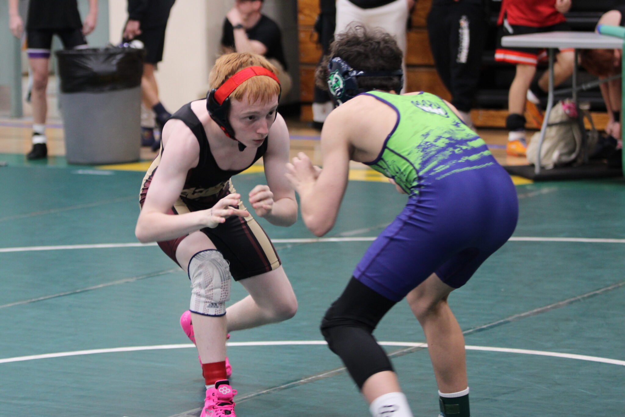 Landonn Shultz squares off against Windermere in the first round of the regional tournament