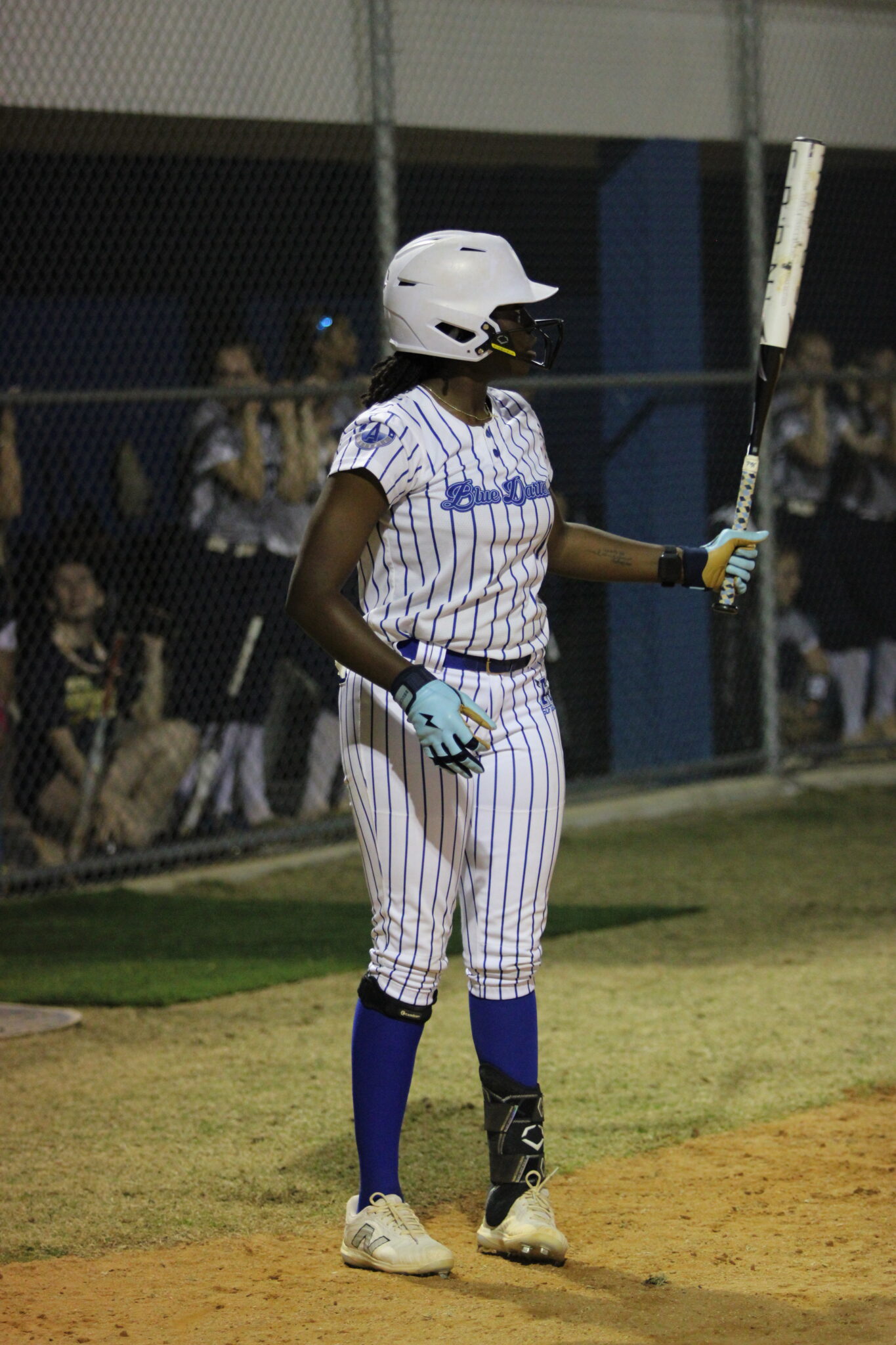 Taylor Smith at the plate; Smith has 2 homeruns this season