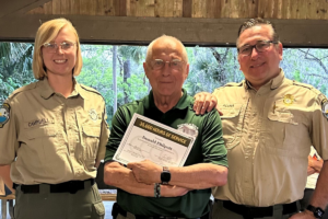 Wekiwa Springs volunteer completes 35K service hours