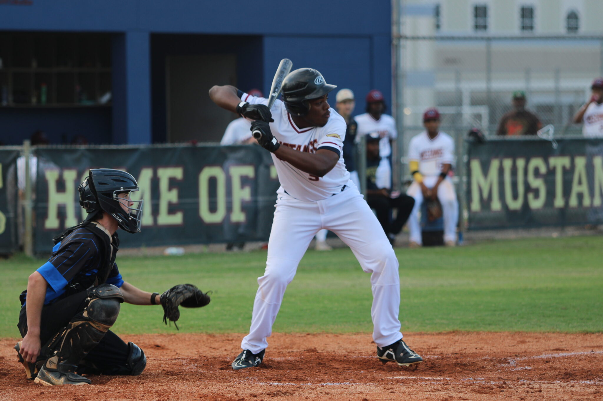 Ja'Codi Parker prepares to swing at a pitch