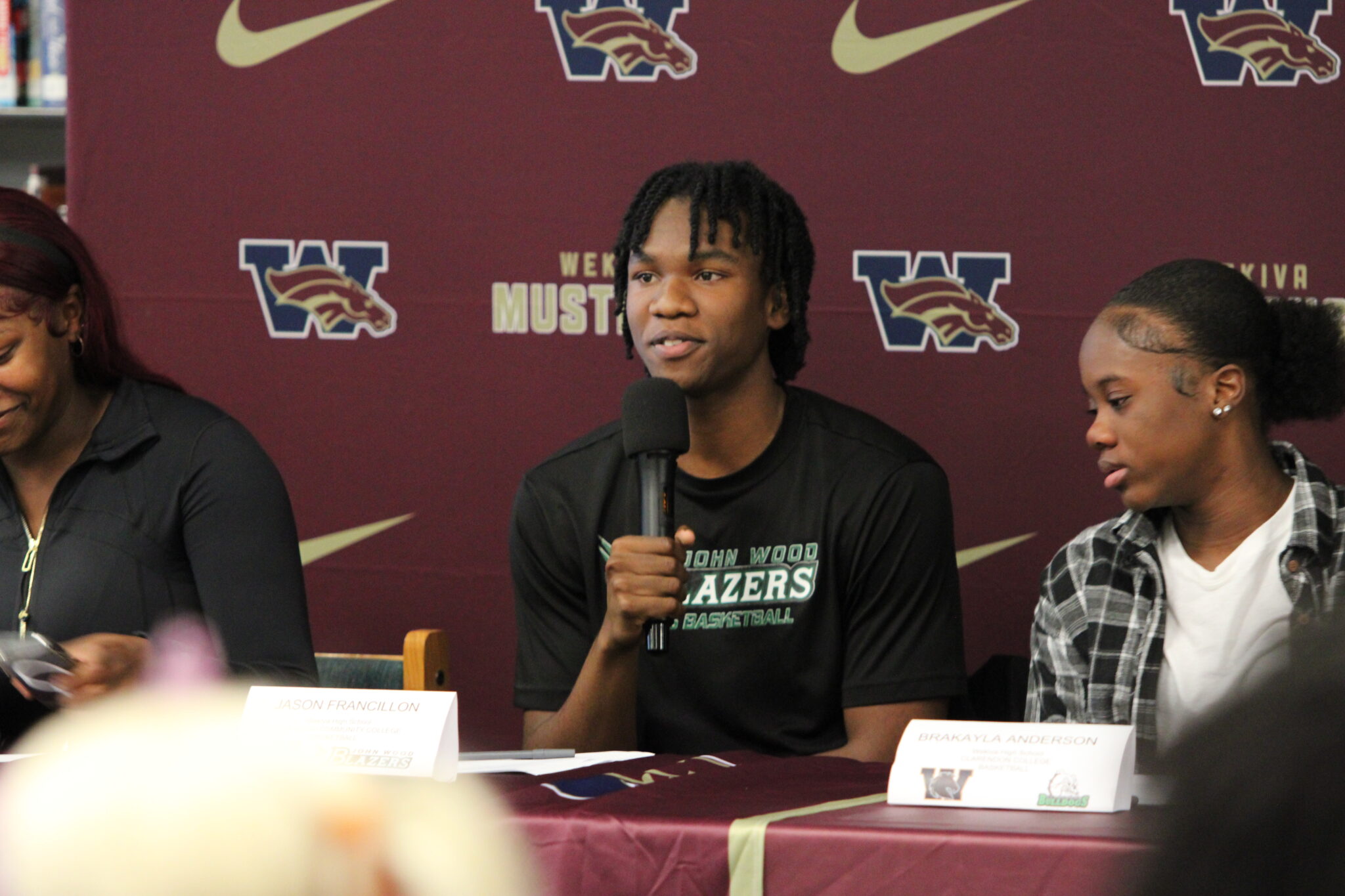 Jasen Francillon talks about his time at Wekiva and appreciation of everyone who has helped them along the way