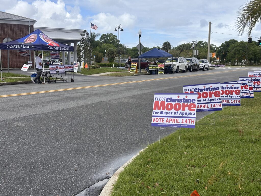 Early voting ahead of the April 14 runoff election is from 7 a.m. to 7 p.m. April 7-12 at the Apopka Community Center (pictured) and the Orange County Supervisor of Elections Office in Orlando.