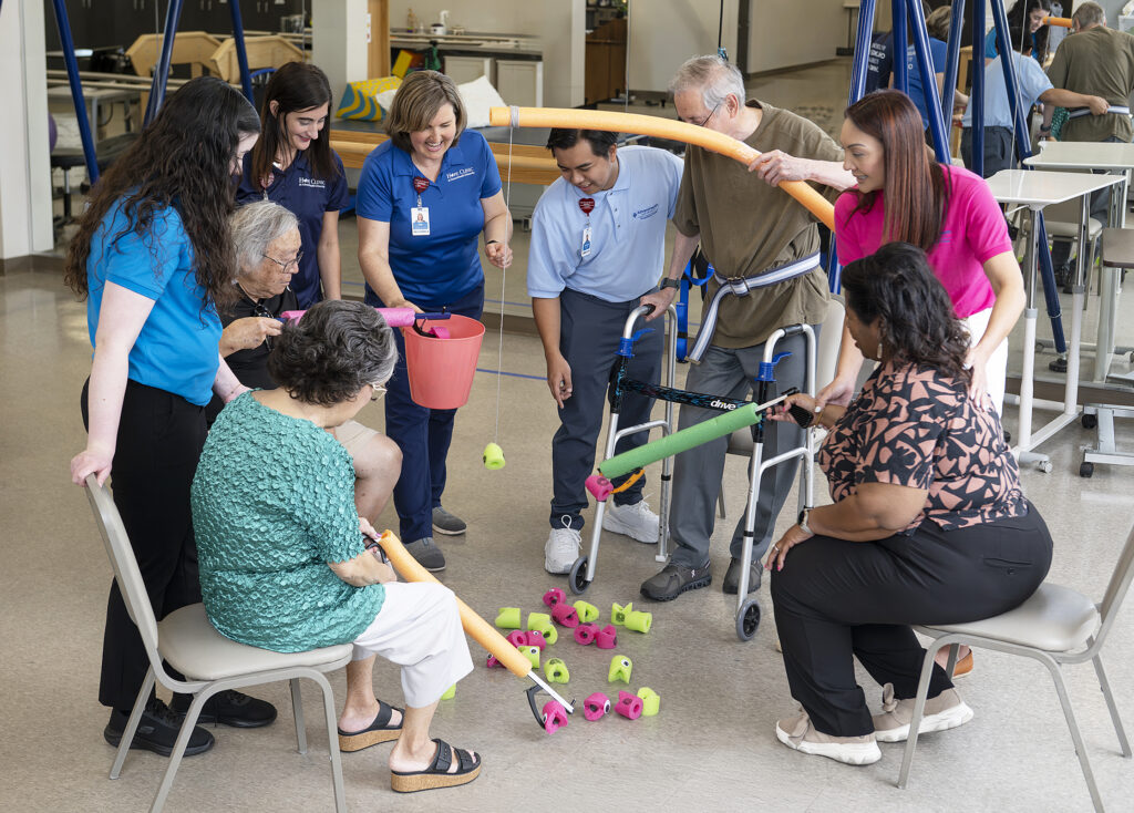 The Parkinson's Initiative includes group exercise sessions that aim to improve movement.