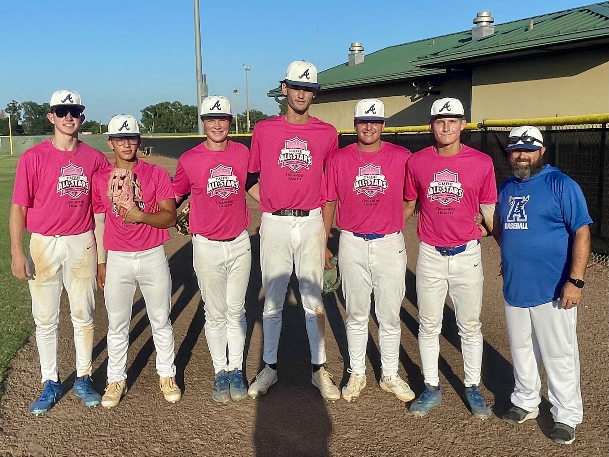 Apopka Blue Darters at the Cure All-Star Game.