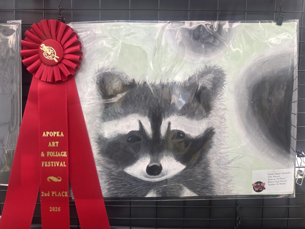 School art, created by students in the local area, is a highlight of the juried Apopka Art and Foliage Festival on April 25 and 26 at Kit Land Nelson Park.