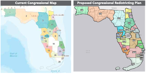 The new map passed 83-28 in the House and 21-17 in the Senate.