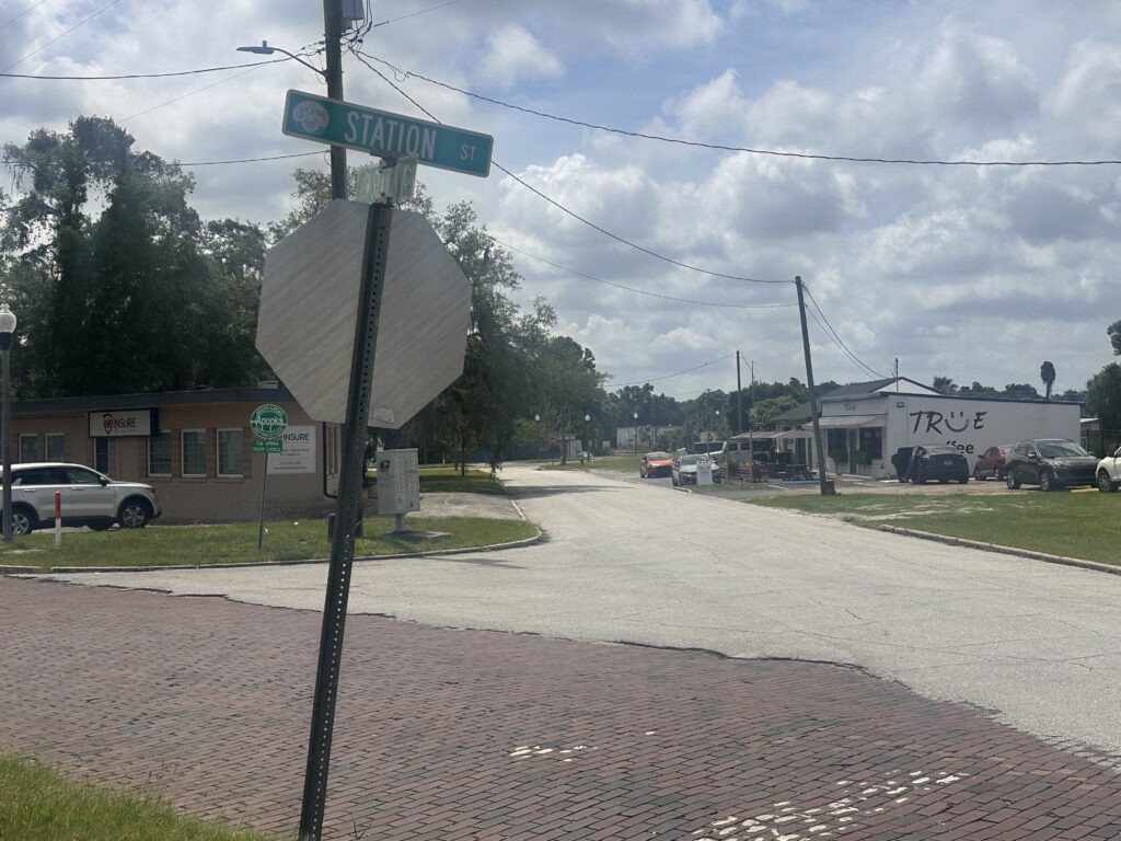 The City Commission unanimously approved a notice of default Wednesday related to the development agreement for Station Street (pictured).