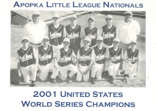 Apopka Little League 2001 United States World Series Champions