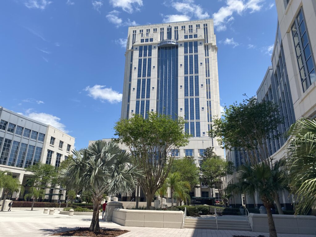 Orange County Clerk of Courts office building
