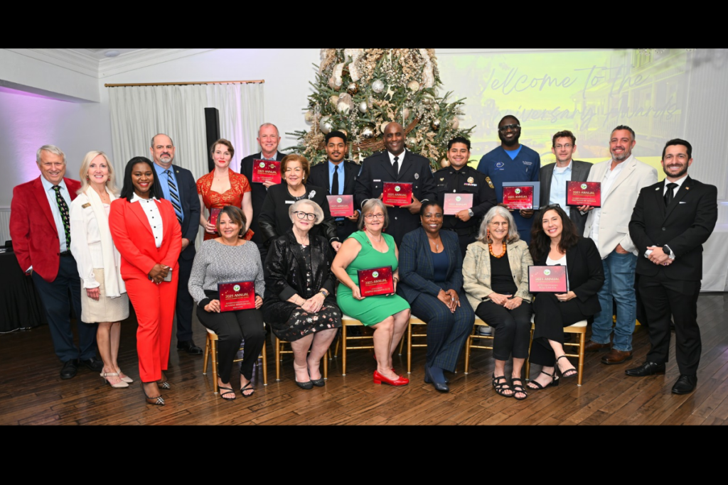 Chamber gala tickets Recipients of the Apopka Area Chamber of Commerce’s 2025 annual awards gather for a group photo during last year’s celebration at The Highland Manor. The chamber has opened ticket sales for its 113th Anniversary Celebration & Awards Gala, scheduled for Dec. 1.