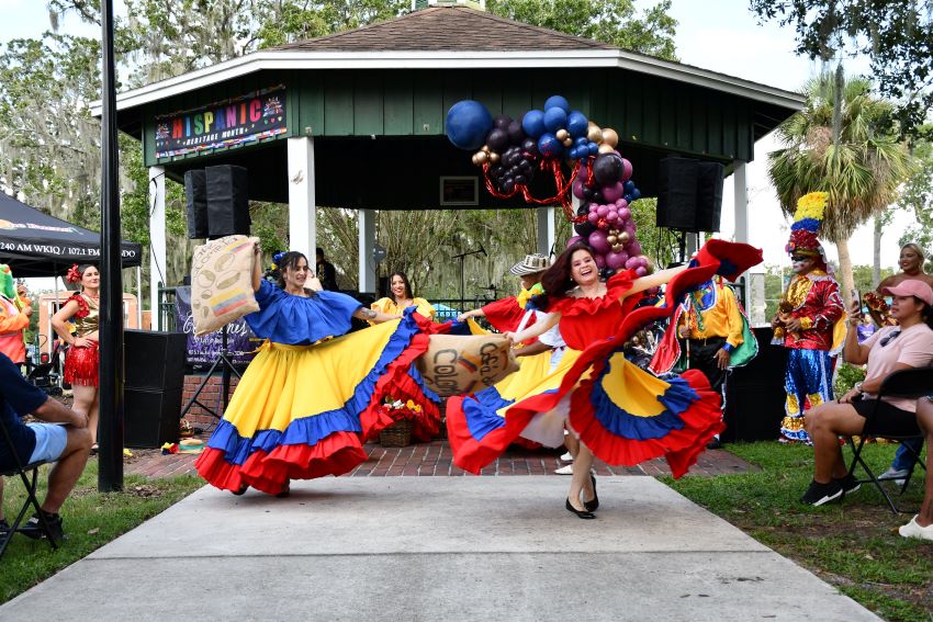 Dancers perform at a previous Hispanic Heritage Celebration in Apopka.