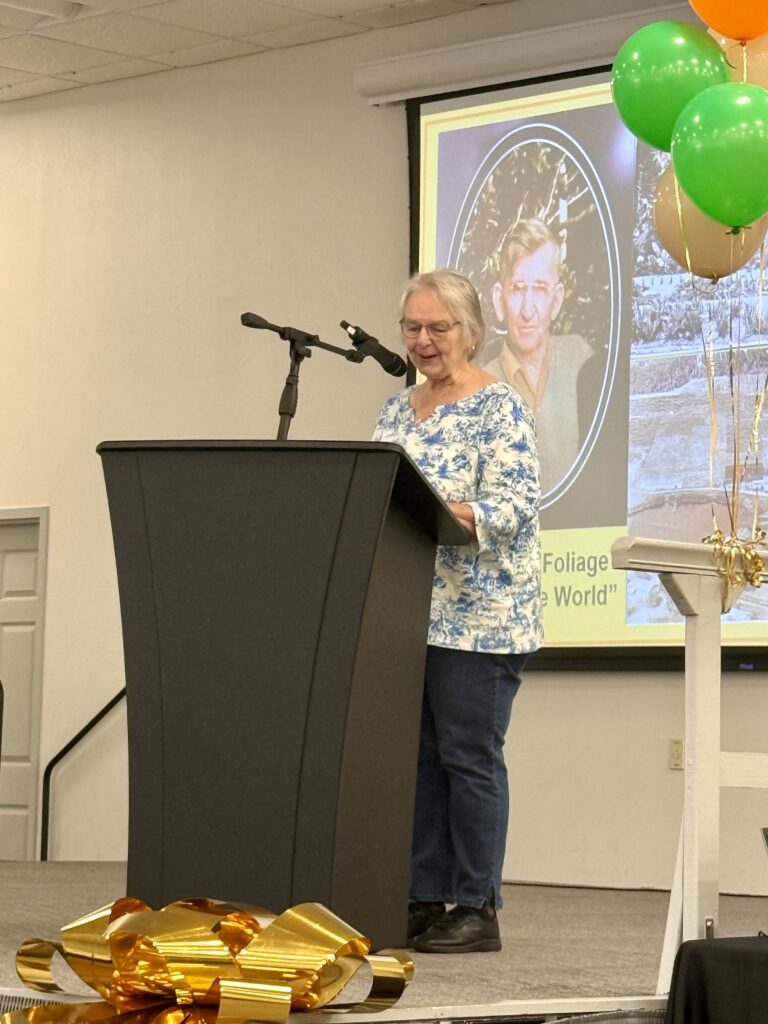 Judy Ustler reflects upon her grandfather's legacy in Apopka.