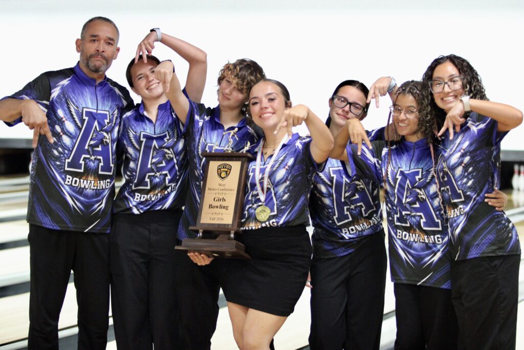 Apopka girl's team wins first place in the Metro Bowling Tournament.