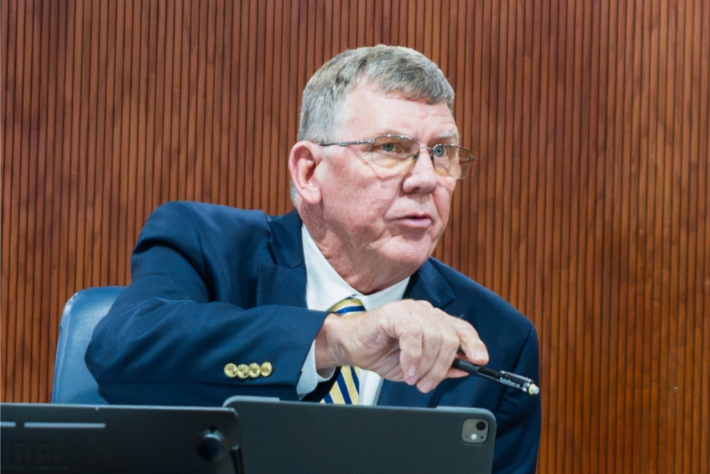 Commissioner Sam Ruth, pictured Oct. 7, initiated the discussion on Wednesday about revisiting Apopka’s discretionary funds policy.