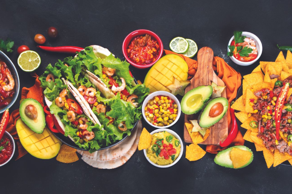 A flavorful Mexican spread