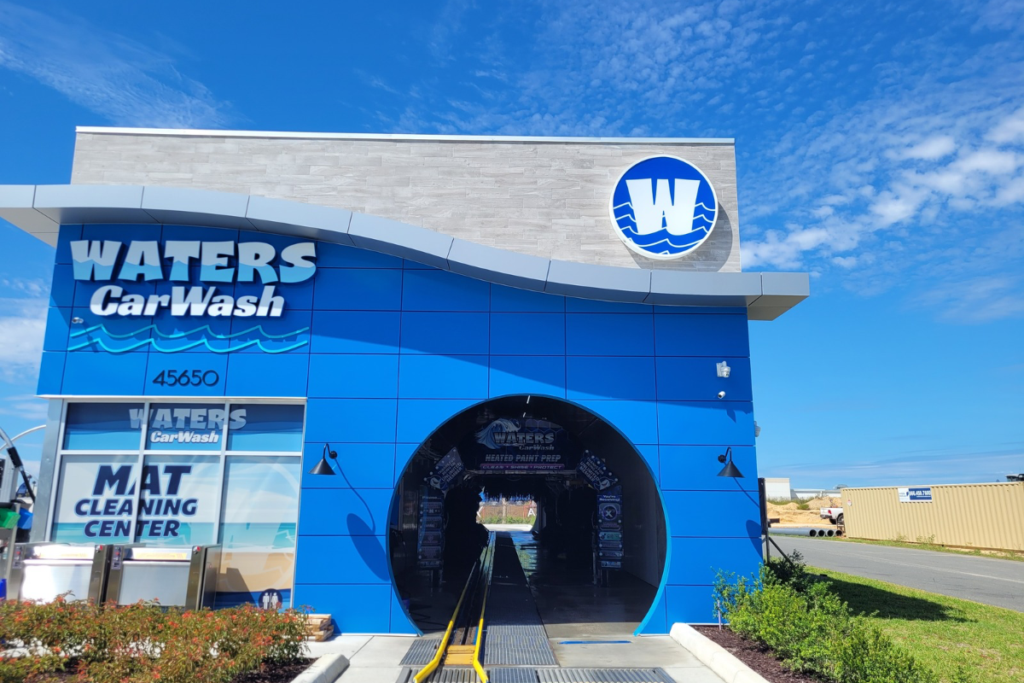 Waters Car Wash operates more than 25 locations in Florida, including the location in Davenport pictured above.